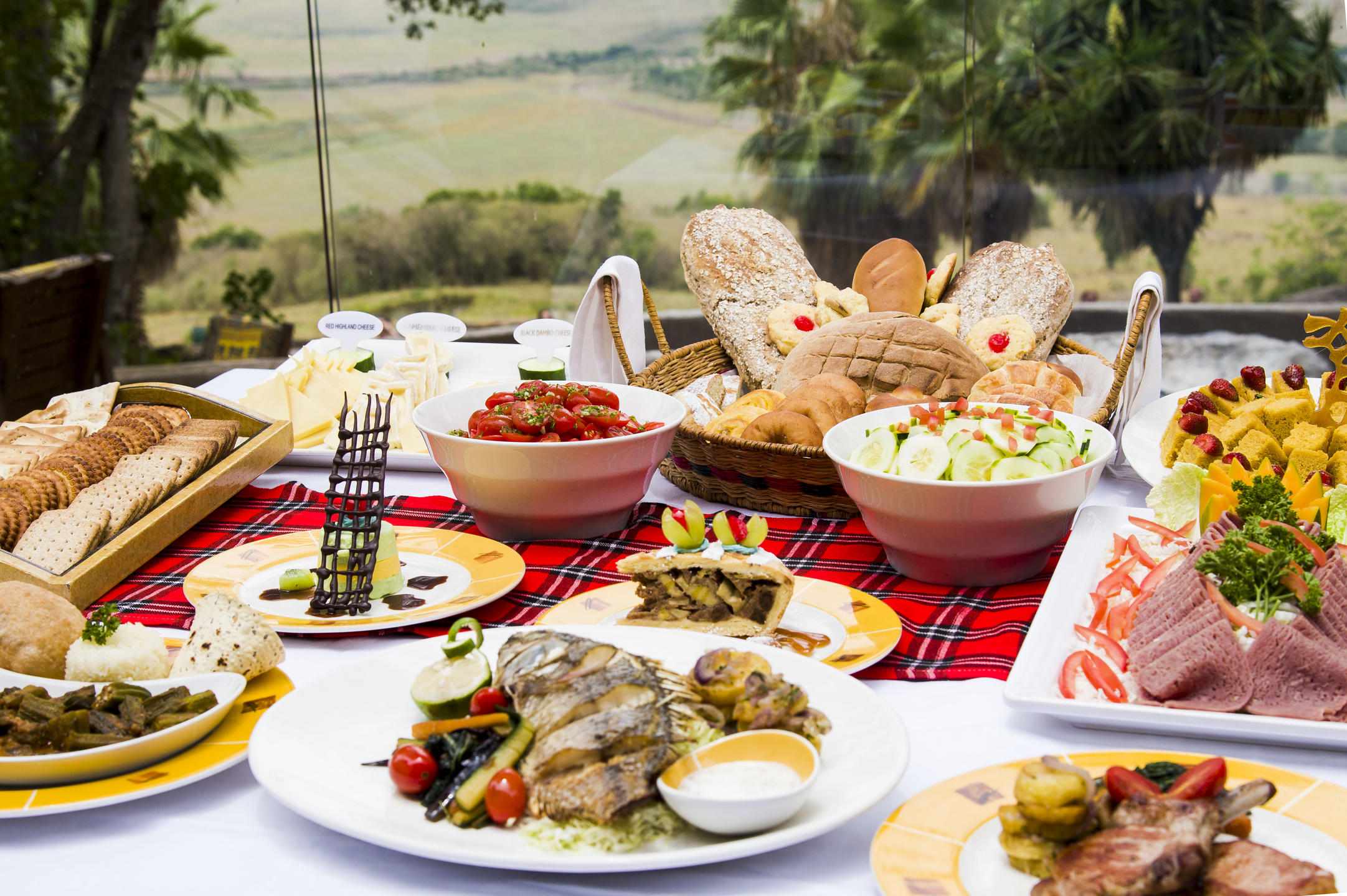 Mara Serena Lodge Dining