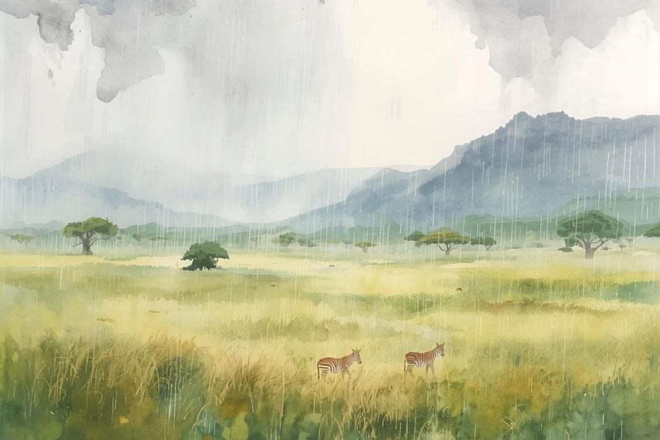 Rain Ngorongoro Conservation Area