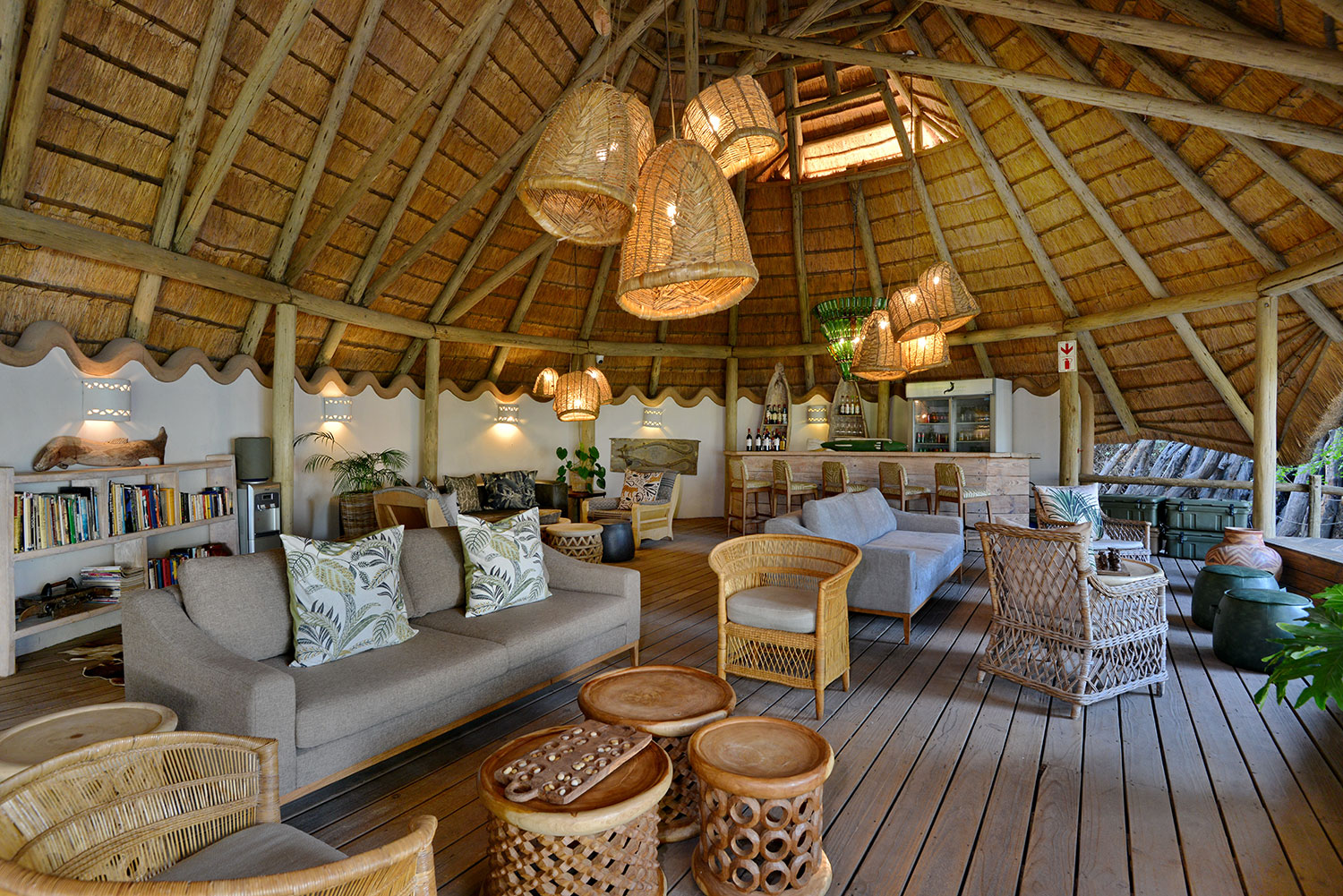 Chobe Bakwena Lodge Lounge